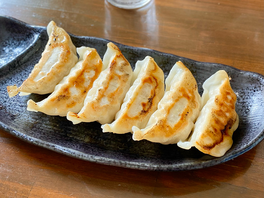 「麺恋」の餃子
